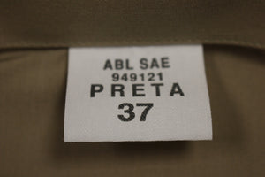 ABL SAE 949121 Preta Military Shirt - 37 - Khaki Beige - Used