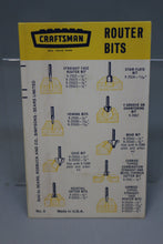 Load image into Gallery viewer, Sears Craftsman Kromedge High Speed Steel Router Bit - 1/4&quot; - 925521 - New