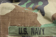 Load image into Gallery viewer, US Navy Seabees Woodland Combat Jacket - Large Long - Used