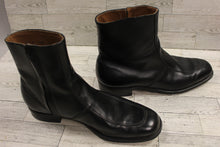 Load image into Gallery viewer, O'Sullivan Dressy Black Leather Zip Boots - Size: 11.5 - Used
