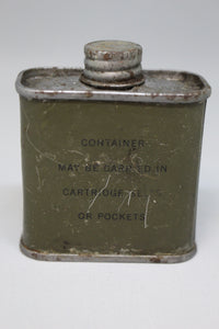 Vintage Military 2oz Oil Can Standard Oil Company Bayway NJ -Used