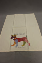 Load image into Gallery viewer, Lunar Designs Dog Person Tea Towel - NWOT