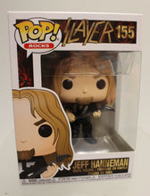 Load image into Gallery viewer, Funko Pop Rocks #155 Slayer - Jeff Hanneman - New