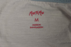 Miss To Mrs Women's #Engaged Graphic Crew Neck T-Shirt - Medium - Used