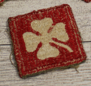 WWII US Army 4th Army SSI Patch - Used