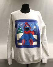 Load image into Gallery viewer, Sesame Street Women&#39;s Cookie Monster Sweatshirt - X-Large - Used