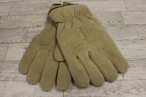 Kmart Lined Suede Leather Sports Gloves - Size Medium - New