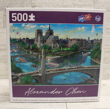 Load image into Gallery viewer, Alexander Chen Notre Dame 500 Piece Jigsaw Puzzle by Surelox - 19&quot;x13&quot; - New