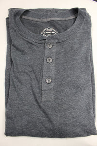 St. Johns Bay Men's Long Sleeve Henley Legacy Shirt Size Large -Used
