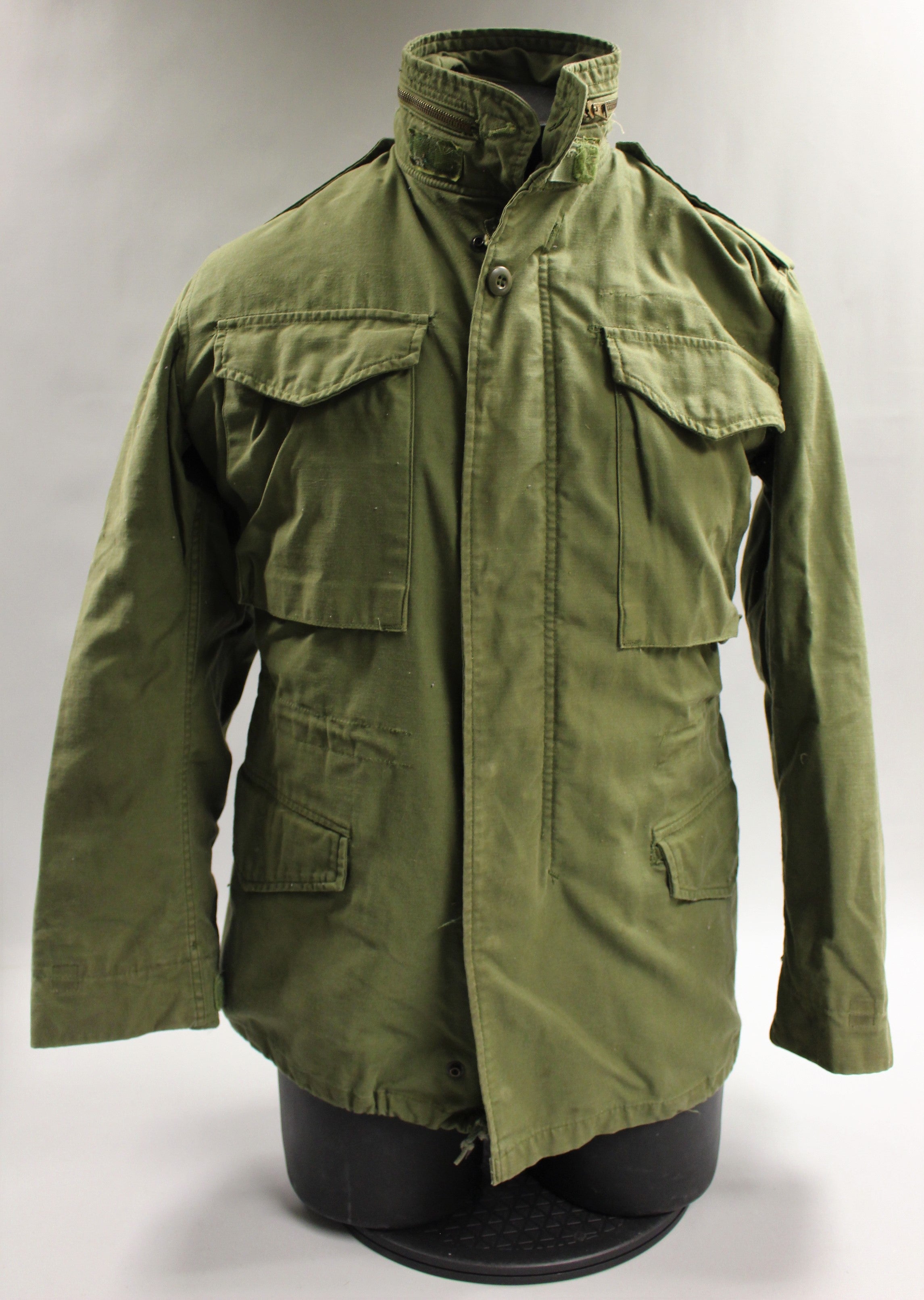 US Army M-65 Cold Weather Field Coat - Small Regular -OD Green