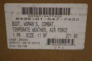 Wellco Women's Temperate Weather Combat Boot - Size: 11 RF - Sage Green - Used