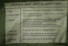 Load image into Gallery viewer, Dutch Army Woodland Wet Weather Parka - Nat Weer Bilaminaat - XLarge Long
