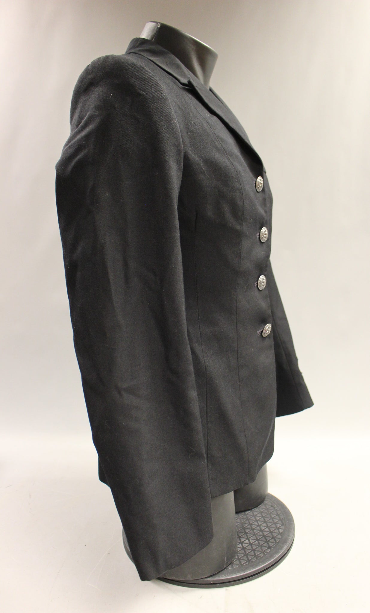 ladies black dress jacket US Navy Women's Black Dress Coat Jacket - Size: 6MP