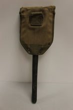 Load image into Gallery viewer, Vintage Champion Military Folding Shovel with Cover - Made in France - Used