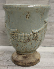 Load image into Gallery viewer, Ceramic Flower Pot - 7 3/4&quot; tall - Used