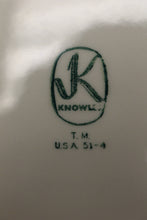Load image into Gallery viewer, Knowles China Salad Bowl - Ribbon Border - Used