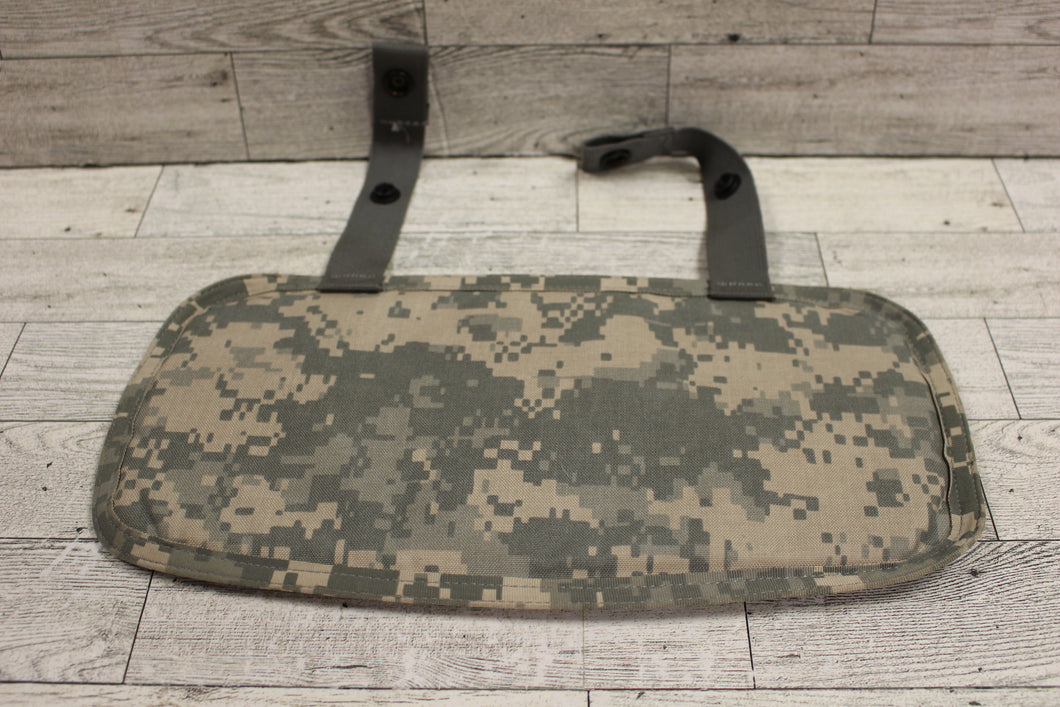 Improved Outer Tactical Vest Lower Back Protector with Insert - ACU