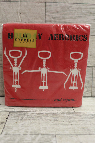 EveArt Christmas Holiday Aerobics Napkins - 10