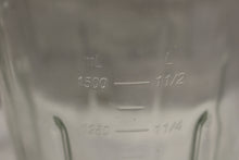 Load image into Gallery viewer, Kenmore 300 Watt 5 Speed Replacement Glass Jar with Lid - 100.40708310