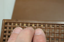 Load image into Gallery viewer, Vintage Retro Fesco Gold Plastic Mail Organizer &amp; Key Holder - Used