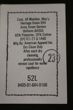 Load image into Gallery viewer, US Army AGSU Men's All Weather Trench Coat with Liner - 52 Long - New