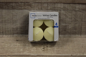 Mainstays Votive Candles 4-Pack -New