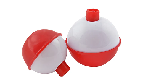 South Bend Plastic Fishing Floats Bobbers - Pack of 2 - Size: 2.5 inch - New
