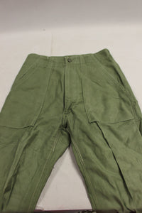 US Army Men's Utility Cotton Sateen Trousers Pants - 30x35 - 8405-782-3169 -Used