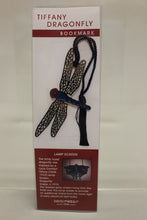 Load image into Gallery viewer, Tiffany Dragonfly Brass Bookmark - Multicolored - New