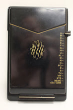 Load image into Gallery viewer, Vintage Vanguard Metal Autodex Telephone Index Card File - Used