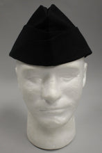 Load image into Gallery viewer, US Navy Garrison Cap - Black - Size: 7-1/8 or 22-1/2 - 8405-01-539-5891 - Used