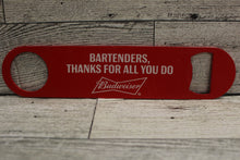 Load image into Gallery viewer, Vintage Budweiser This Is Not A Hobby-Bartenders- Beer Can Opener - Used
