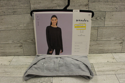 Wander Hotties Midweight Tie Back Tunic - Heather Grey - Medium - Used