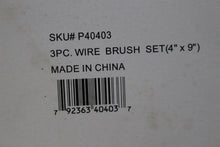 Load image into Gallery viewer, 3 Piece Wire Brush Set - P40403 - New
