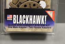 Load image into Gallery viewer, Blackhawk Quick Disconnect System - 1 Male 2 Female - Coyote Tan - 430950CT -New