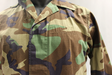 Load image into Gallery viewer, US Military Woodland BDU Blouse / Jacket - Choose Size Small Medium Large - Used