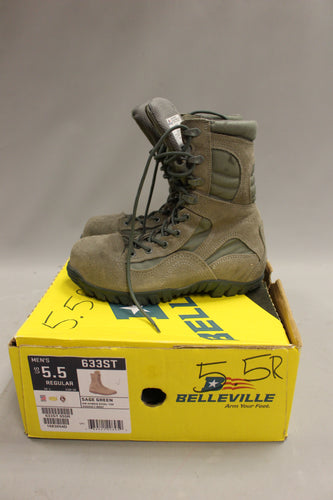 Belleville Men's 633ST Hot Weather Hybrid Steel Toe Assault Boot - 5.5R - Used