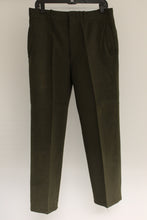 Load image into Gallery viewer, Vintage 1982 Army Men's Wool Serge Green Trousers - 32 Regular -8405-00-082-2770