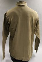Load image into Gallery viewer, Mid-Weight Cold Weather Grid Fleece Under Shirt - Medium Regular - Coyote - New