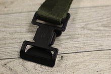 Load image into Gallery viewer, Army Canvas Strap Webbing Carrier with Alligator Metal Buckle - 4&quot; - New