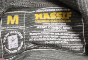 Army Massif Combat Shirt, ACU - Large - 8415-01-548-7209 - NEW!