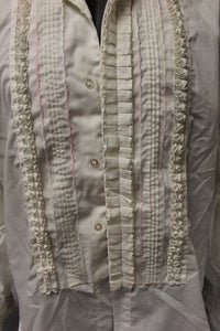 Men's Palm Beach Formals M-2 Dress Shirt - Medium/33-34 - White - Used