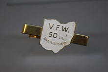 Load image into Gallery viewer, V.F.W. 50th Anniversary Tie Clasp Clip - Used