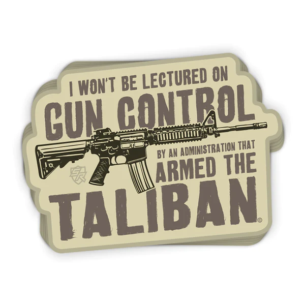 I Won't Be Lectured On Gun Control By An Administration That Armed The Taliban
