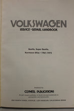 Load image into Gallery viewer, Volkswagon 1961 - 1972 Chrysler Service Repair Manual Handbook - Used
