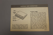 Load image into Gallery viewer, Park Sherman Wood Telephone Index Set - Used