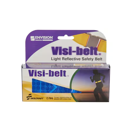 Visi-Belt High Visibility Light Reflective Safety Belt - Blue - New
