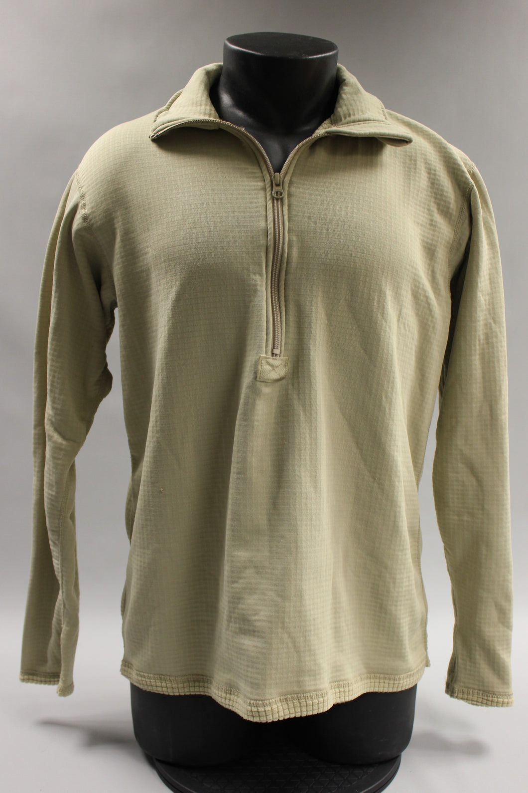 Military Issued Mid-Weight Waffle Weather Long John Shirt - Large Long - New