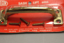 Load image into Gallery viewer, Vintage ELGIN Sears Bright Brass Finish Sash Lock - Cast Aluminum - New