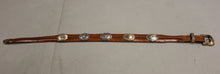 Load image into Gallery viewer, Leather Western Concho/Braided Belt - 35 " long - 66706 - Used